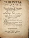 PAGITT, EPHRAIM. Christianographie; or, The description of the multitude and sundry sorts of Christians . . . second Edition.  1636